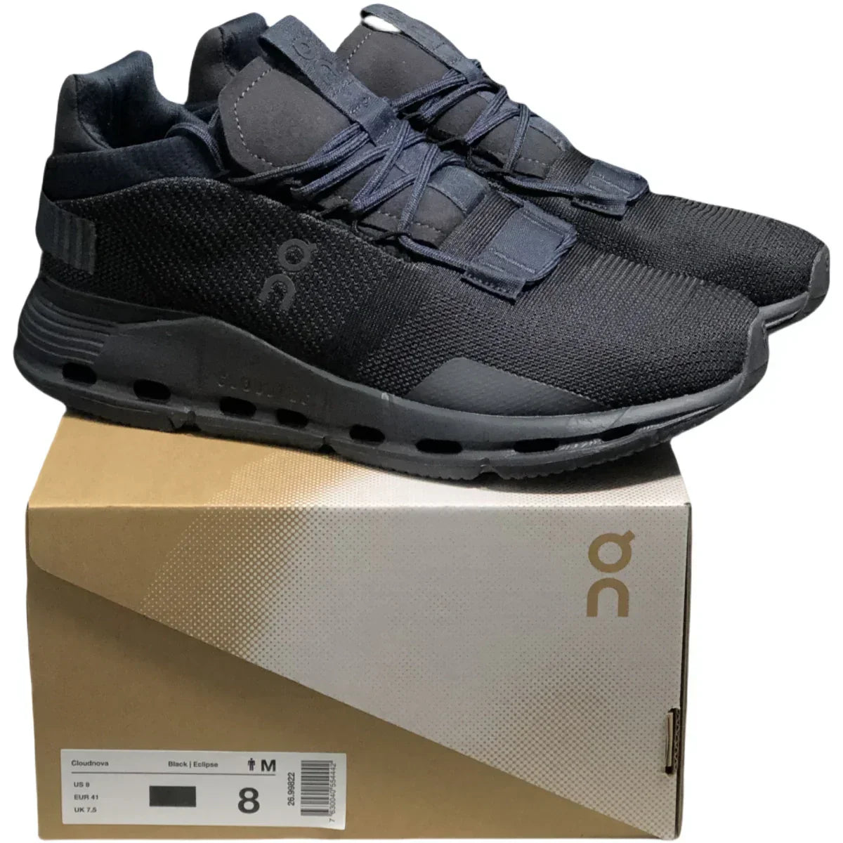 On Cloudnova Men's Black