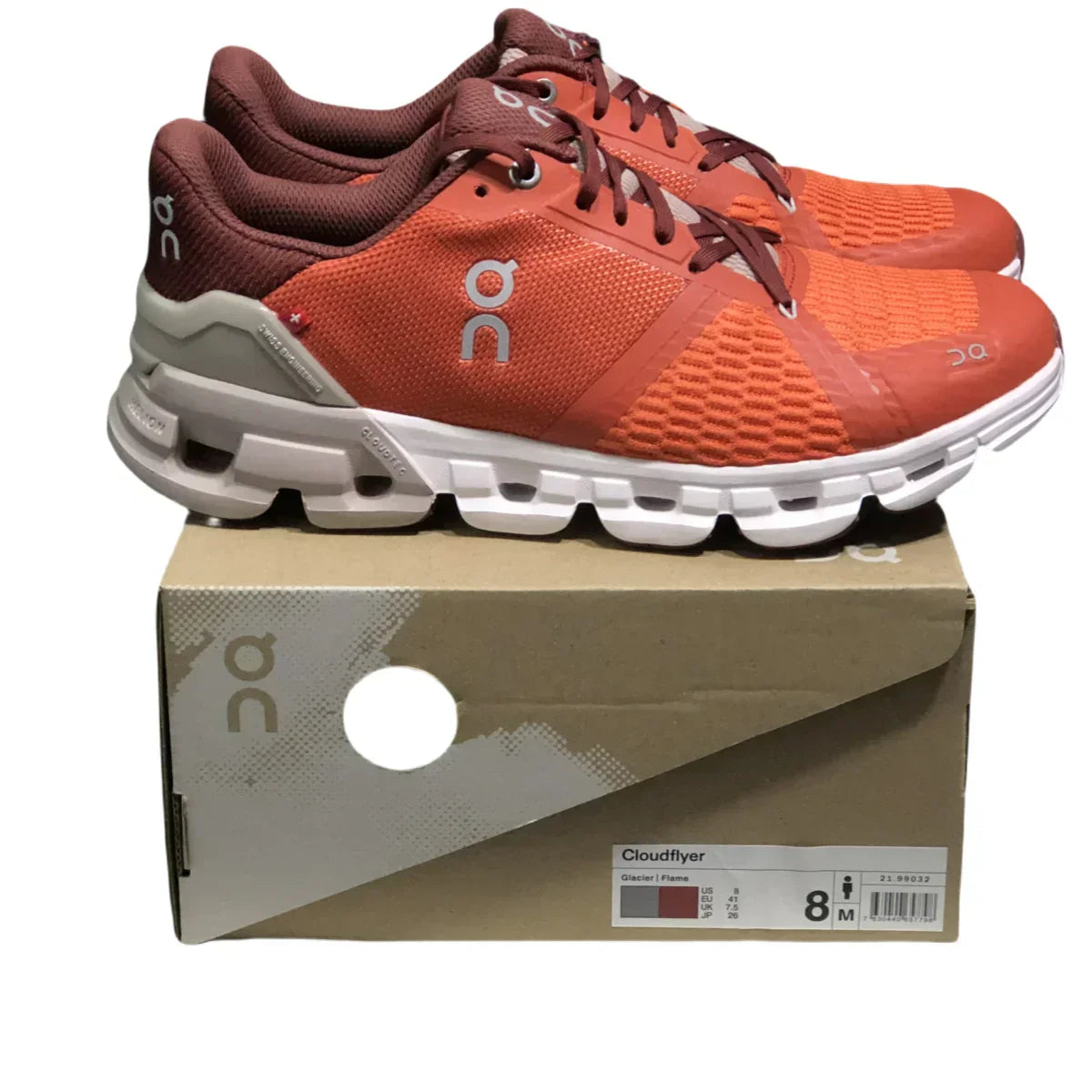 On Cloudflyer 3 Men Flame orange /quartz