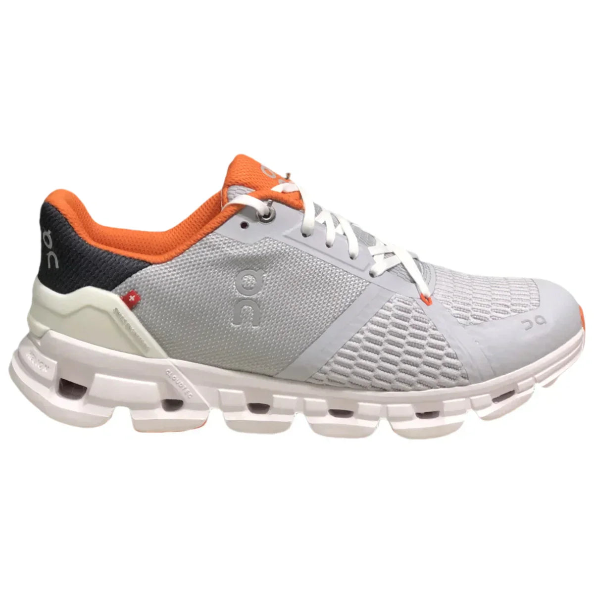 On Cloudflyer 3 Herren Glacial grey/ Flame Orange