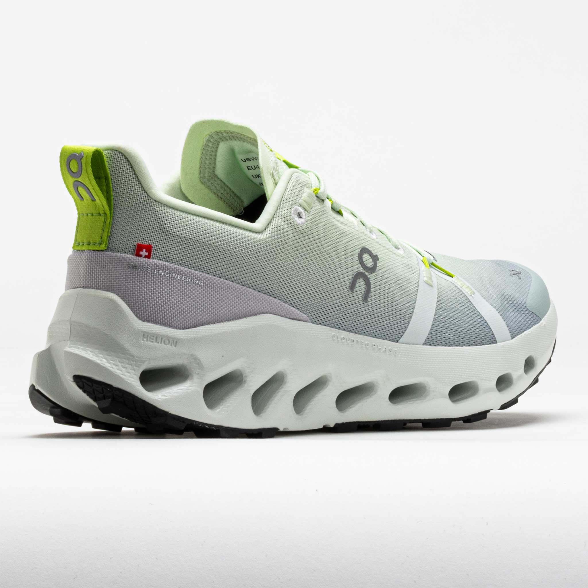 On Cloudsurfer Trail Waterproof Women's Lime/Mineral