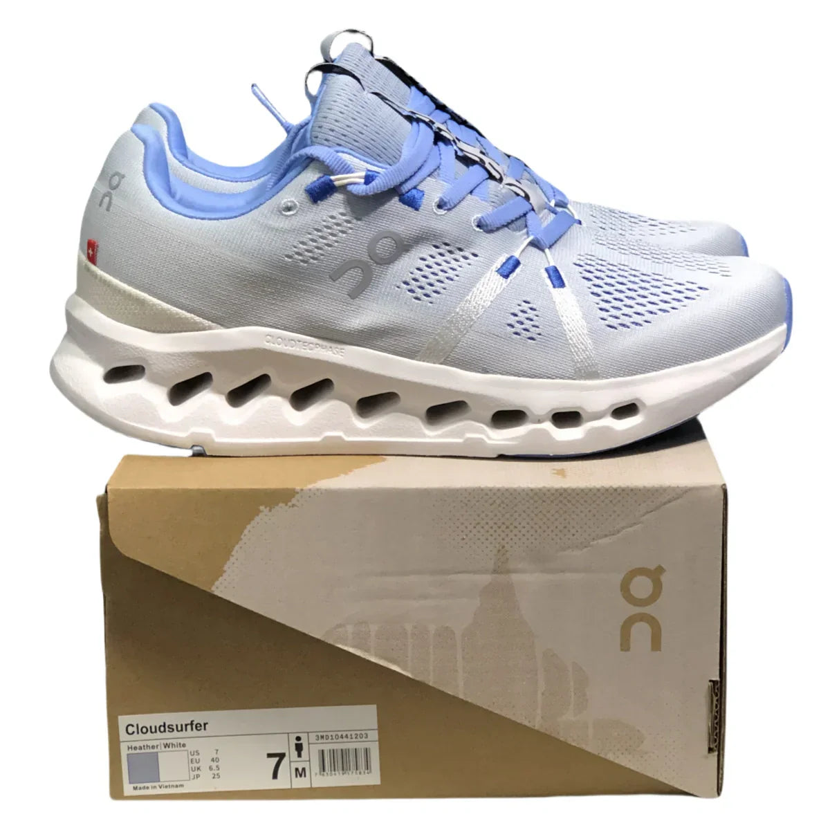 On Cloudsurfer Women's  Blue/White