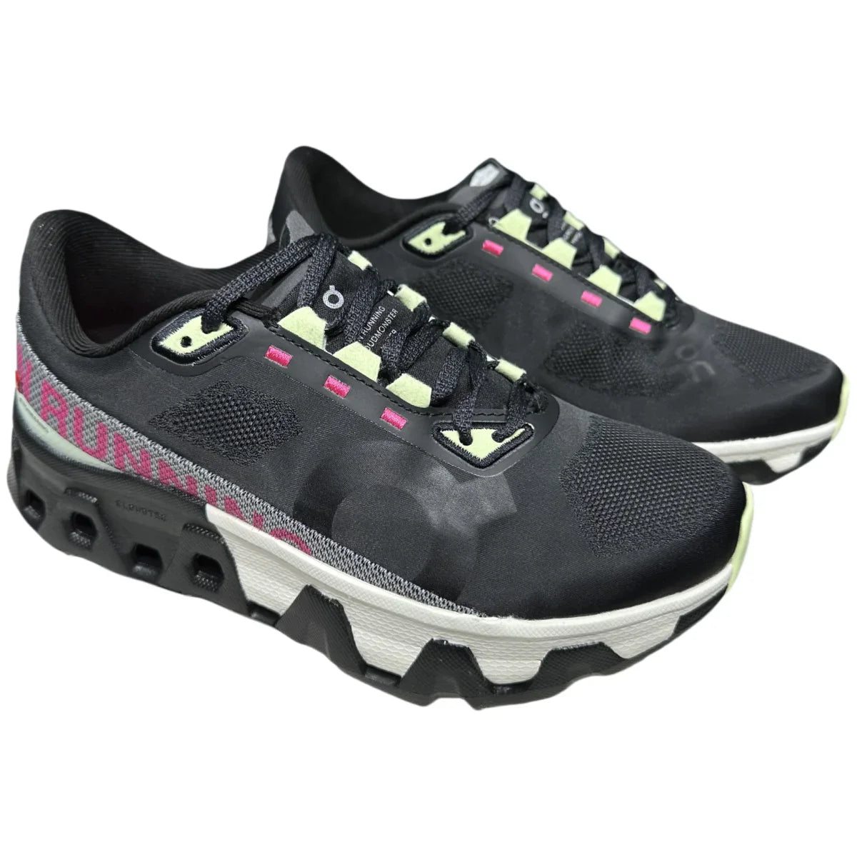 On Cloudmonster Hyper Women's Black/Lima