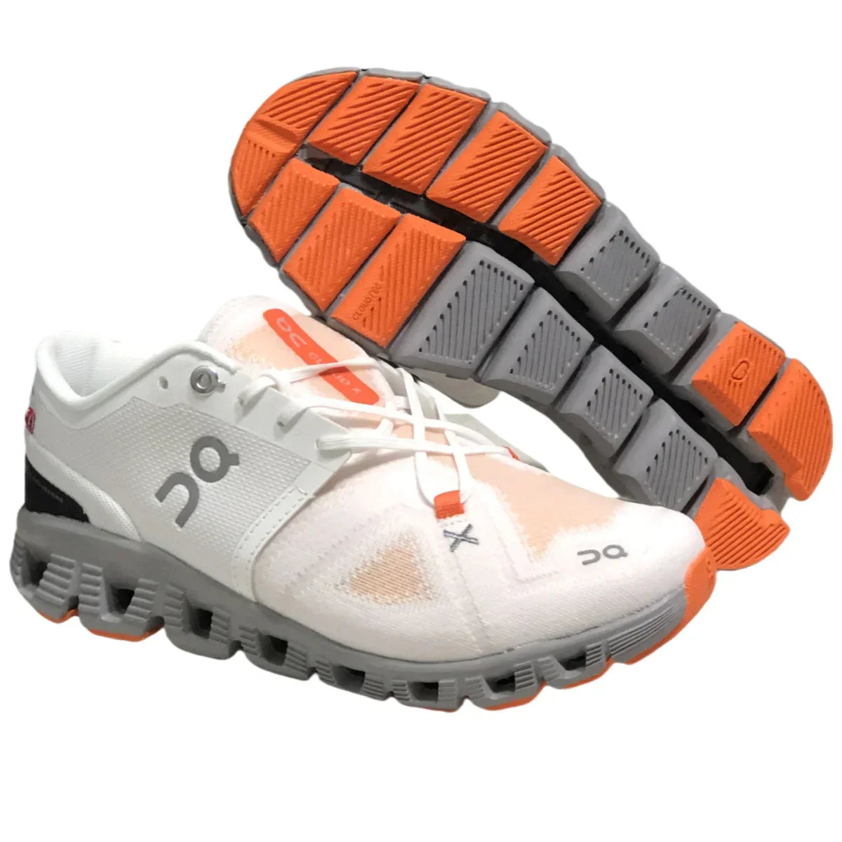 On Cloud X3 /Shift  Men'S  Lvory White/Orange