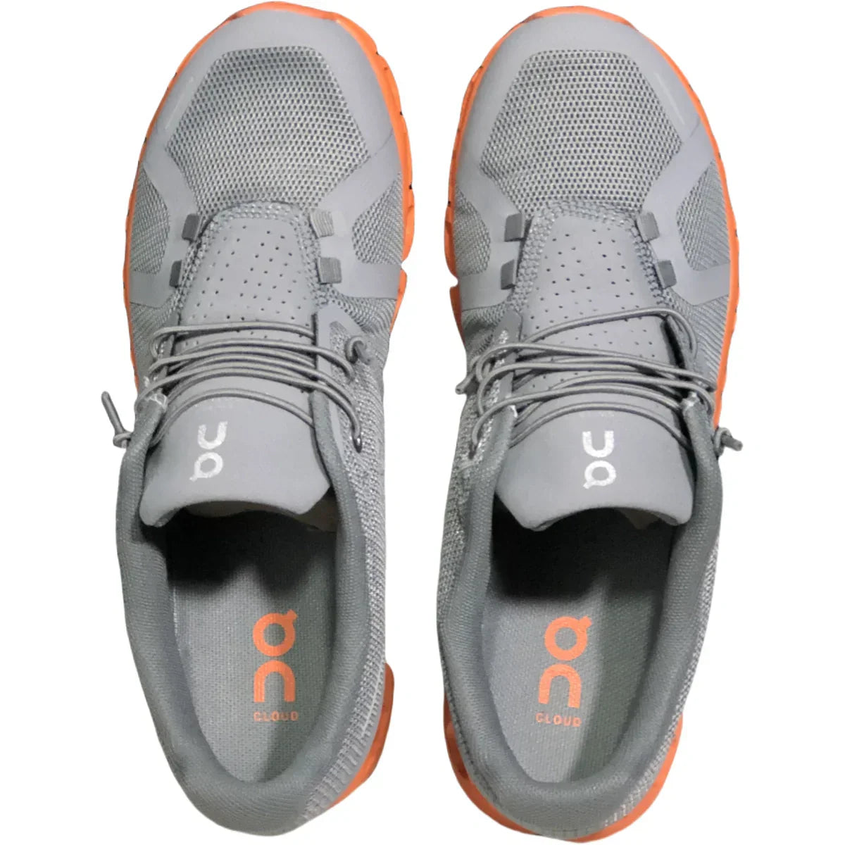 On Cloud 5  Women's Gray Orange/zinc gray burnt orange