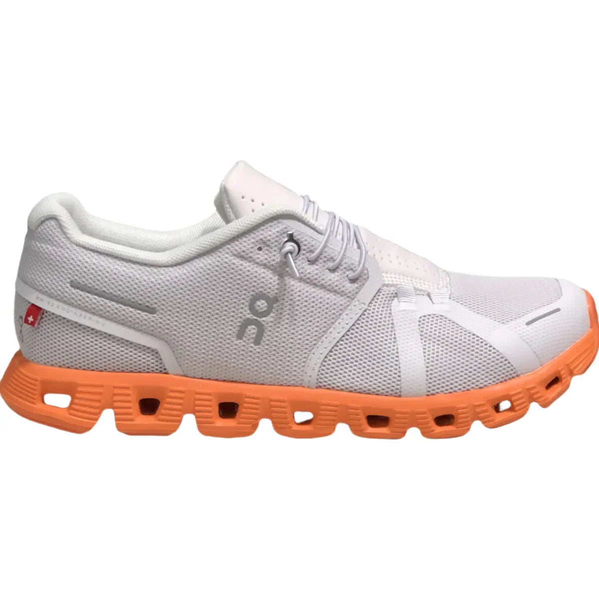 On Cloud 5  Men's White/Orange