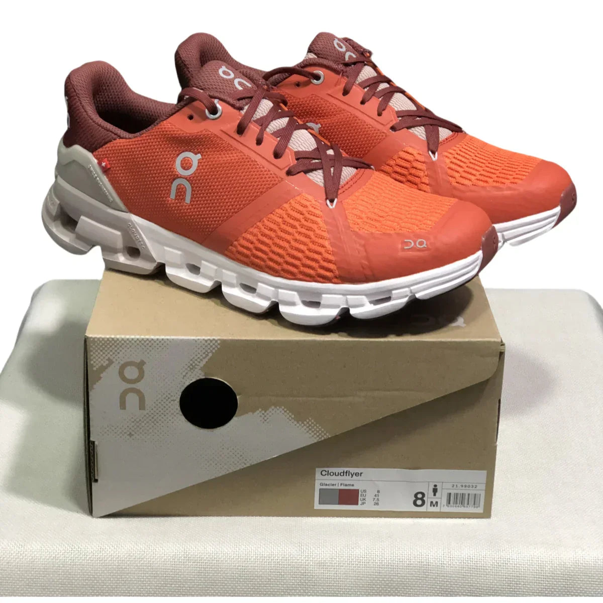 On Cloudflyer 3 Men Flame orange /quartz