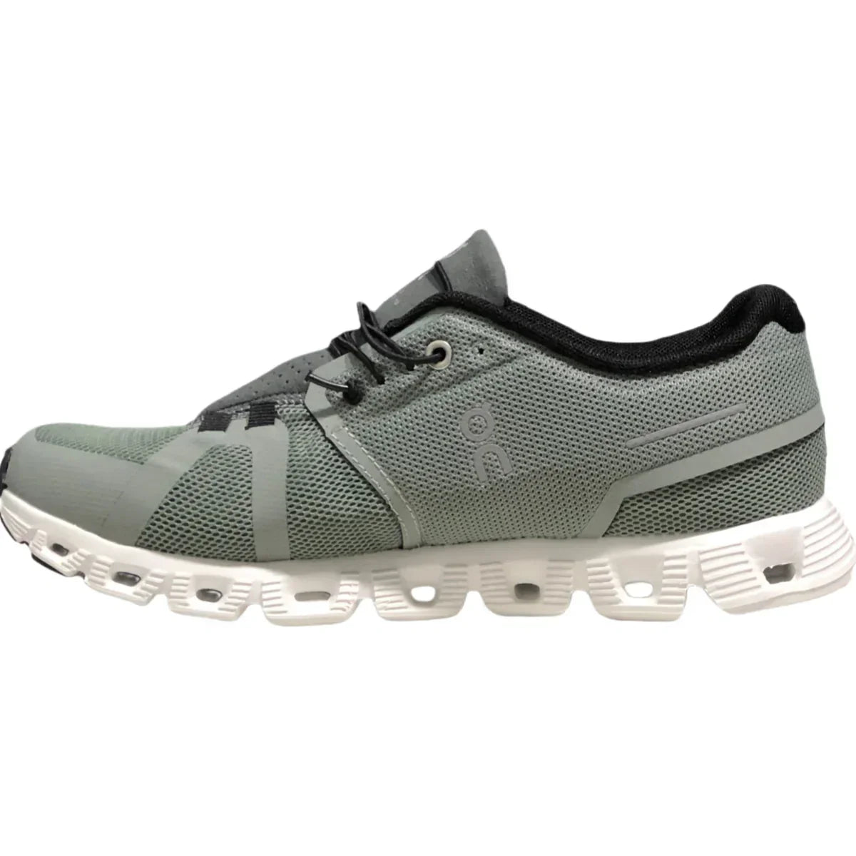 On Cloud 5  Men's Pale Greenish/White