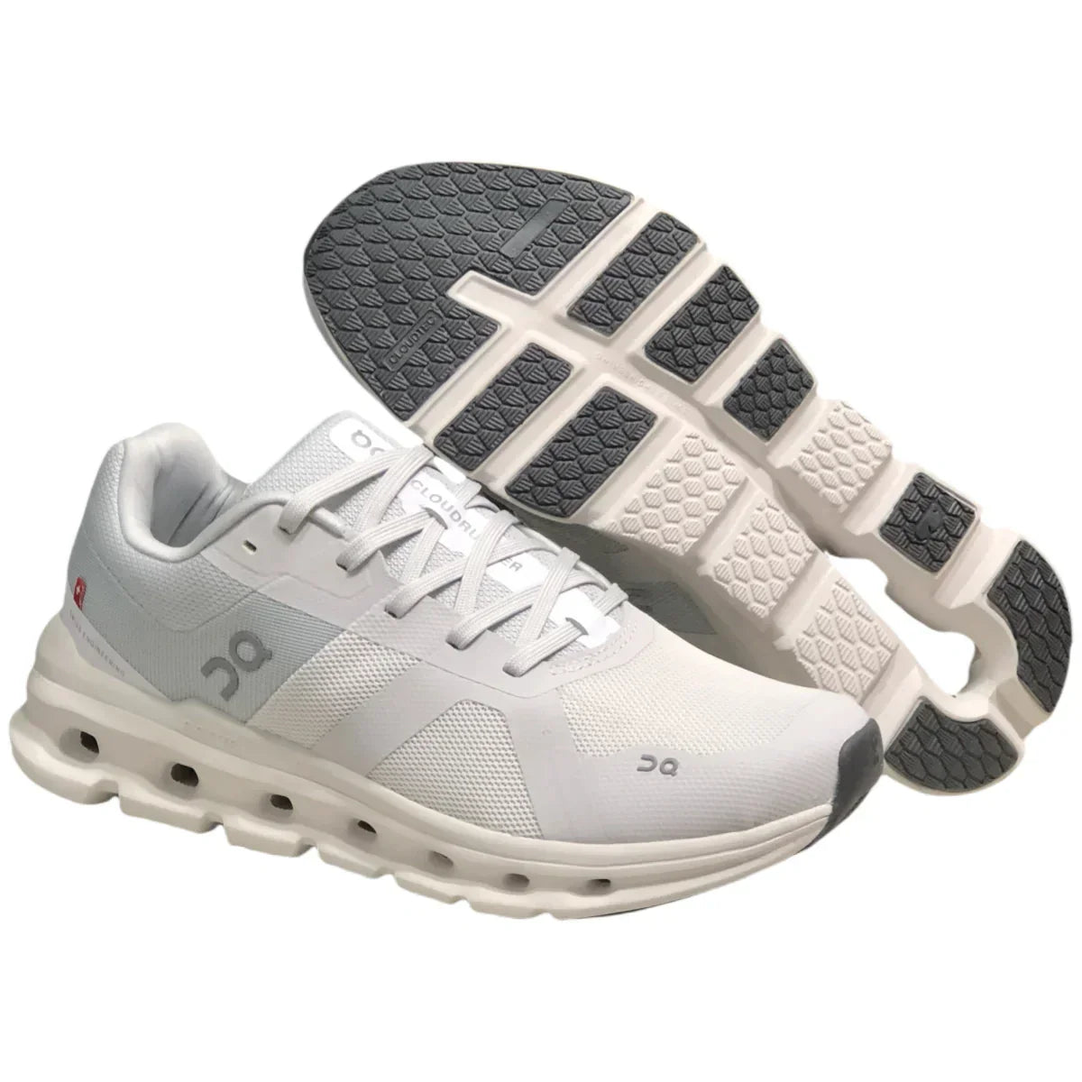 On Cloudrunner Men's White/Frost