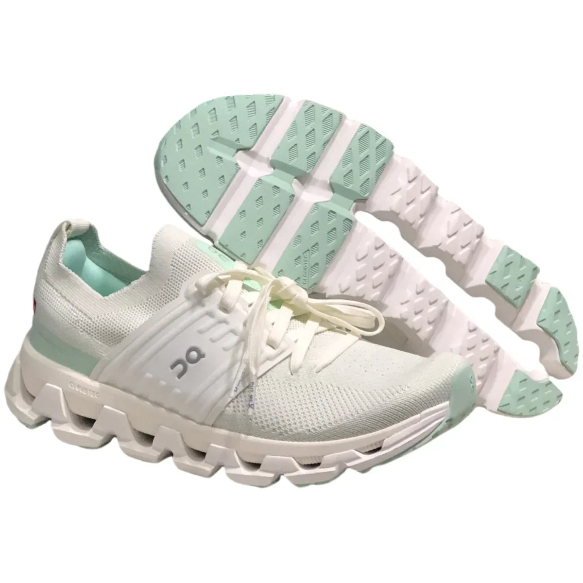 On Cloudswift 3 Women's Ivory white stream green