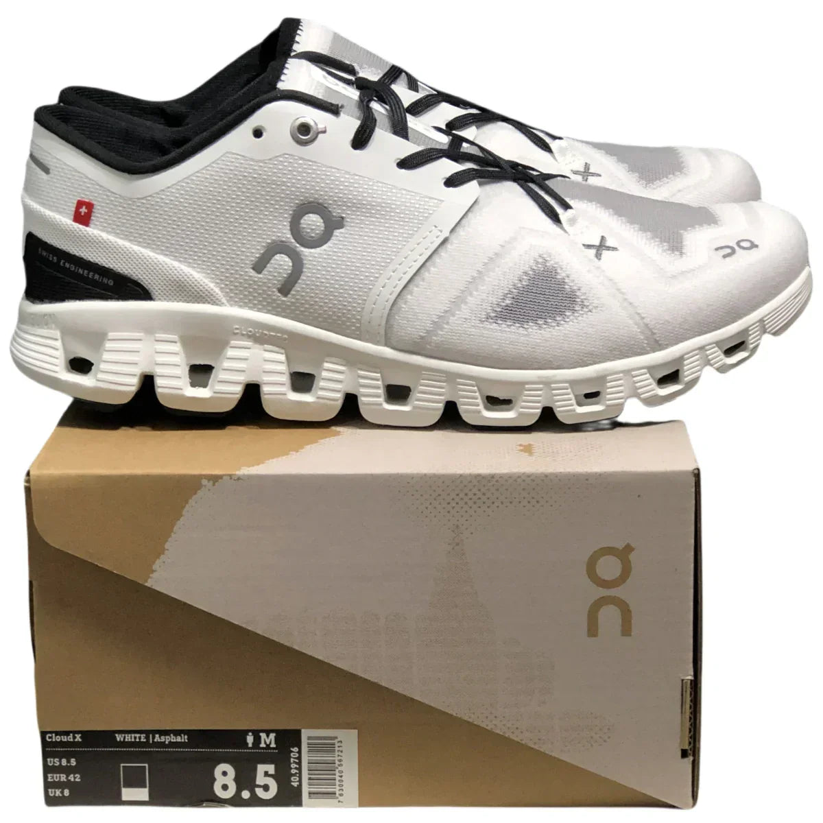 On Cloud X3 /Shift Men'S White/Black