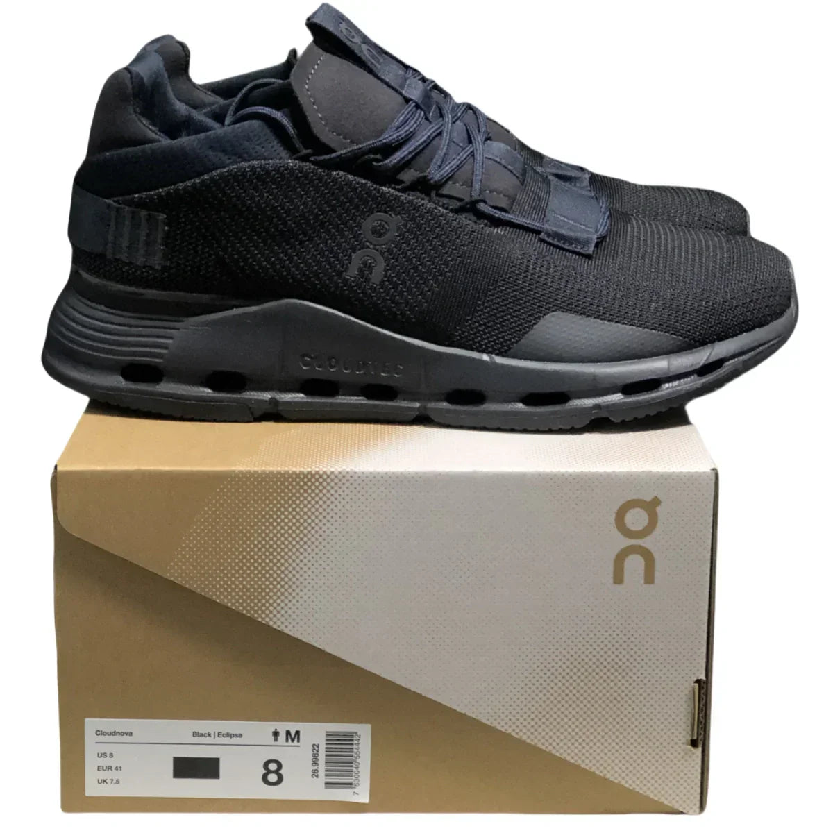 On Cloudnova Men's Black