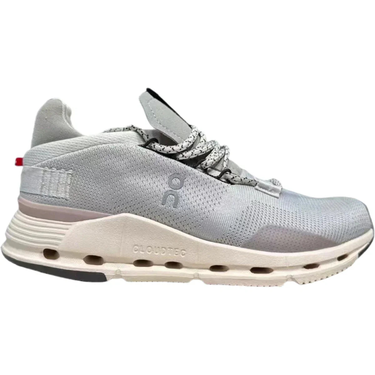 On Cloudnova  Men's White/Gray