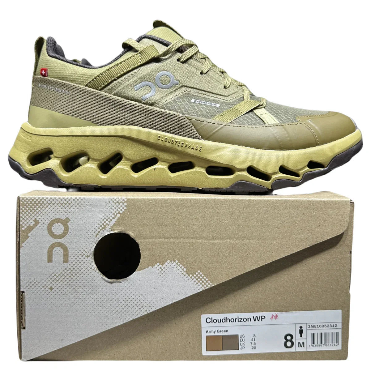 On Cloudhorizon Herren Khaki/Grün